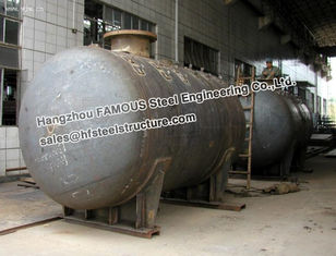 Porcellana Attrezzatura verticale industriale d'acciaio del serbatoio del contenitore a pressione di Galanized fornitore