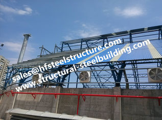 Porcellana Scale d'acciaio industriali fabbricate delle strutture di costruzioni che coprono per il progetto di costruzione del magazzino dell'acciaio per costruzioni edili fornitore