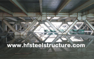 Porcellana Sistema dell'inquadratura e costruzione d'acciaio multipiana dell'ufficio prefabbricato per il centro commerciale, hotel fornitore