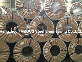 Porcellana Cromato immerso caldo/lubrificato/ha galvanizzato lo zinco d'acciaio della bobina, lamiera di acciaio di ASTM fornitore
