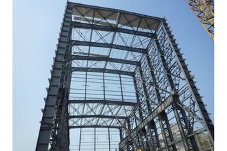 Porcellana Costruzioni d'acciaio industriali strutturali d'acciaio pesanti di Q345QD con la struttura d'acciaio saldata del fascio di H fornitore