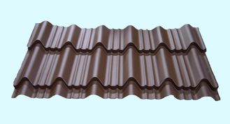 Porcellana Il tetto leggero del metallo riveste le mattonelle lustrate impermeabili a forma di fornitore