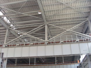 Porcellana Inquadratura d'acciaio Warehous e, progetto pesante della struttura d'acciaio, macchinario industriale dell'acciaio per costruzioni edili fornitore