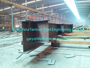 Porcellana Travi d'acciaio prefabbricate industriali su misura dell'acciaio di forma delle costruzioni W fornitore
