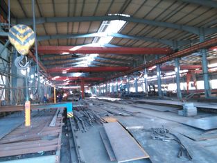 Porcellana Immagazzini le costruzioni d'acciaio industriali/ha prefabbricato le costruzioni d'acciaio fornitore