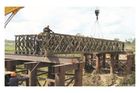 Porcellana Morden ha galvanizzato/ponte Bailey di saldatura dell&#039;acciaio per costruzioni edili con supporto di metalli pesanti fabbrica