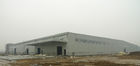 Porcellana Il materiale di ASTM ha isolato il gruppo di lavoro della struttura di montaggi dell&#039;acciaio per costruzioni edili con i pannelli pieni parete/del tetto fabbrica