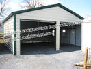 Porcellana Metal la struttura d&#039;acciaio di costruzione Pre-costruita garage, montaggio fabbrica
