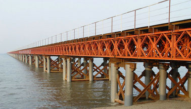 L'OEM/il ponte d'acciaio modulare/compatto saldatura su ordinazione hanno prefabbricato il ponte Bailey