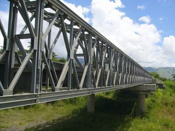 Ponte Bailey prefabbricato galvanizzato, di verniciatura e stridente elettrico dell'acciaio per costruzioni edili