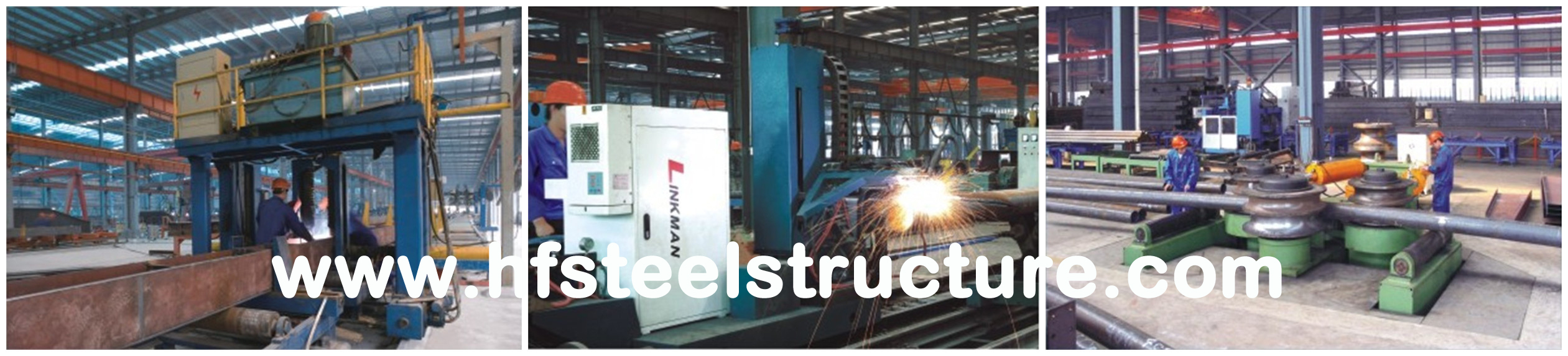 Linea di produzione professionale d'acciaio di FabricationsBy dell'acciaio per costruzioni edili della costruzione