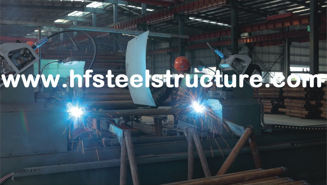 Industriale prefabbricato su ordinazione Q235, costruzione d'acciaio multipiana di stoccaggio d'acciaio Q345