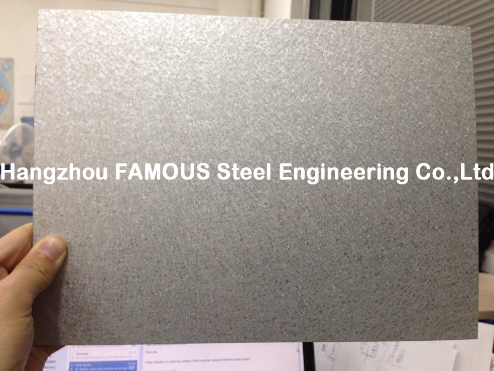 Bobina d'acciaio del galvalume del metallo base della lamiera rivestita di colore con l'iniettore dello Alluminio-Zinco