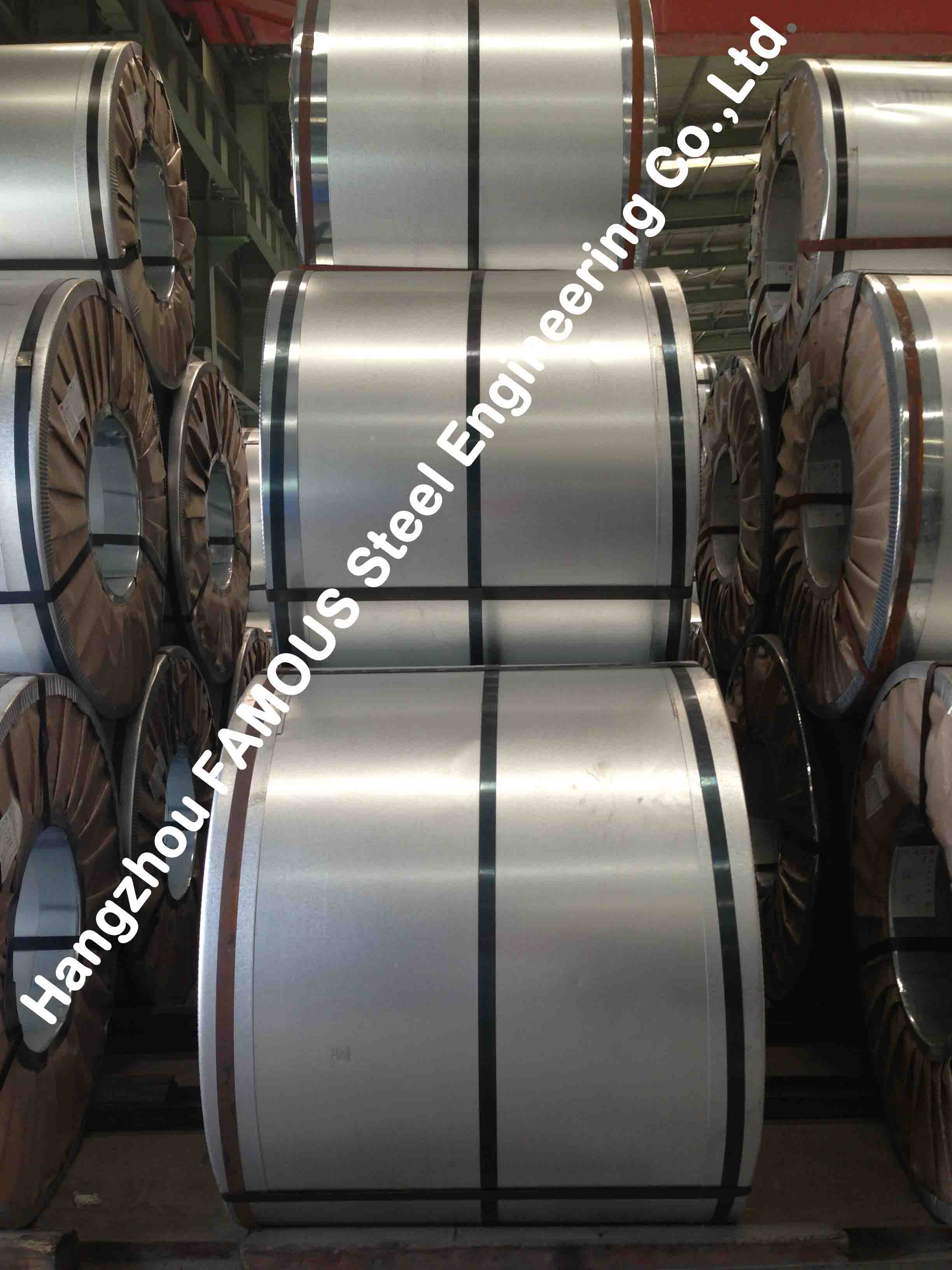 Bobina d'acciaio galvanizzata ondulata ASTM della lamiera di acciaio per il magazzino