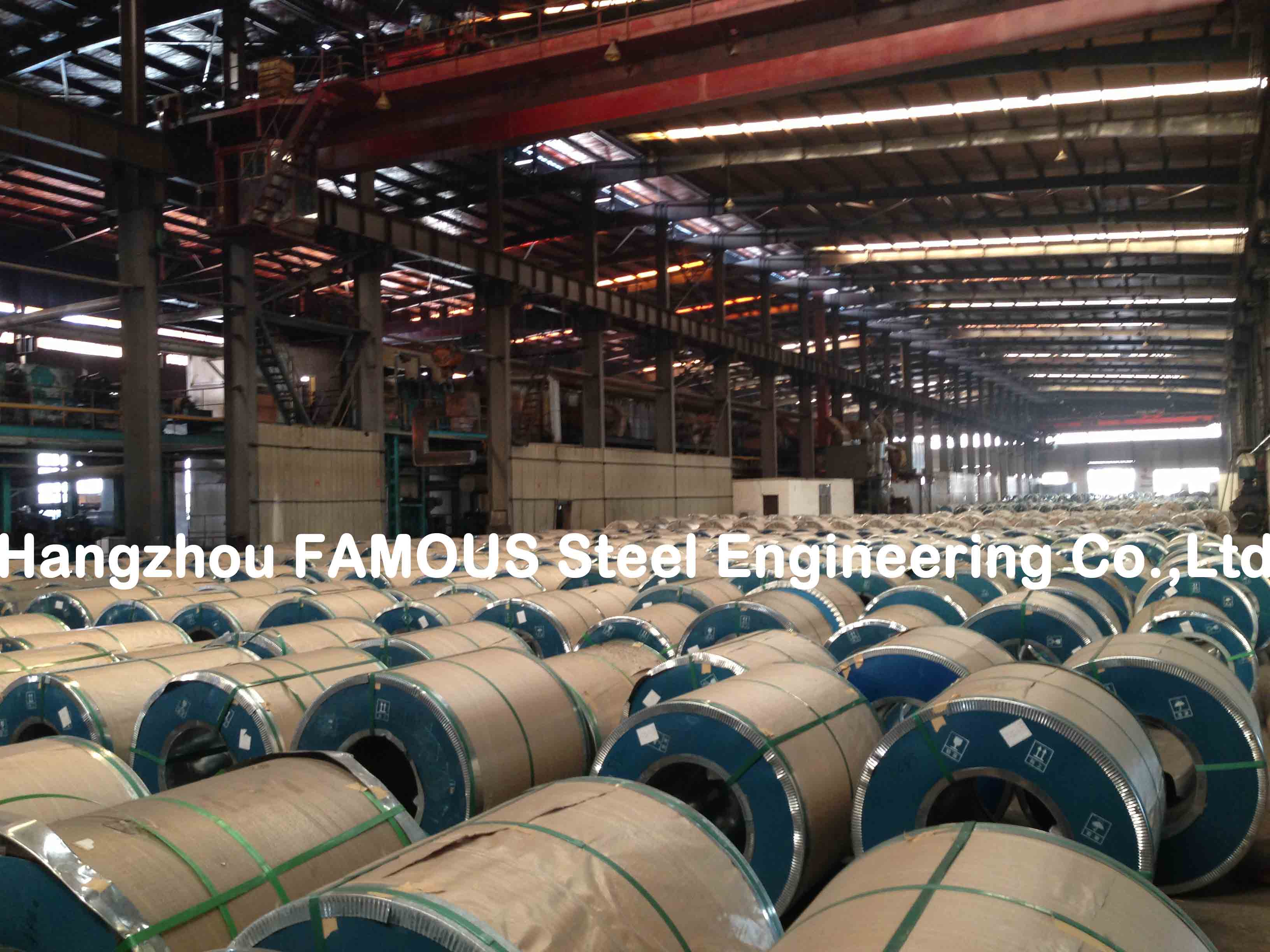Grado d'acciaio galvanizzato immerso caldo della bobina ASTM una fabbrica della bobina di GI