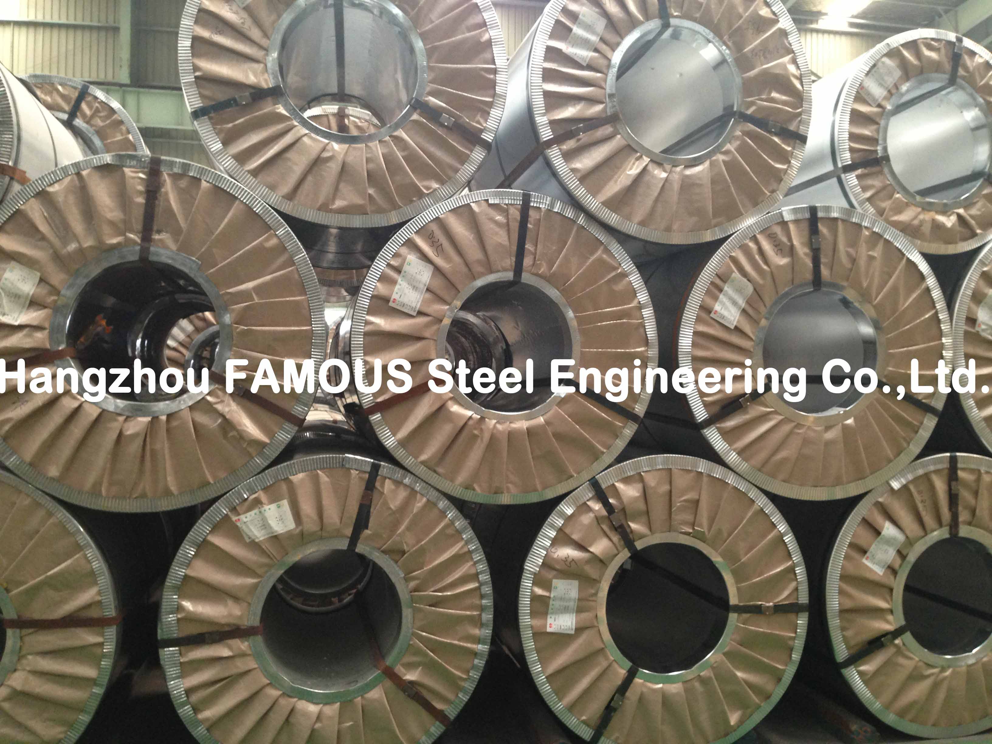 Cromato immerso caldo/lubrificato/ha galvanizzato lo zinco d'acciaio della bobina, lamiera di acciaio di ASTM