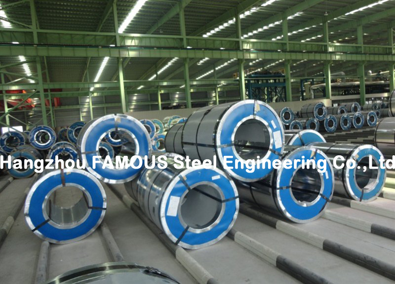 PPGI PPGL ha galvanizzato il galvalume preverniciato bobina d'acciaio preverniciato, classifica un ASTM