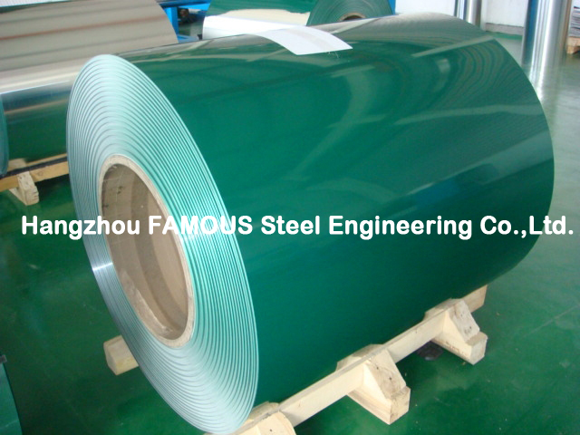 Il poliestere modificato silicone SMP ha preverniciato la bobina d'acciaio per la bobina d'acciaio preverniciata AZ dello Al-Zn dello zinco della costruzione