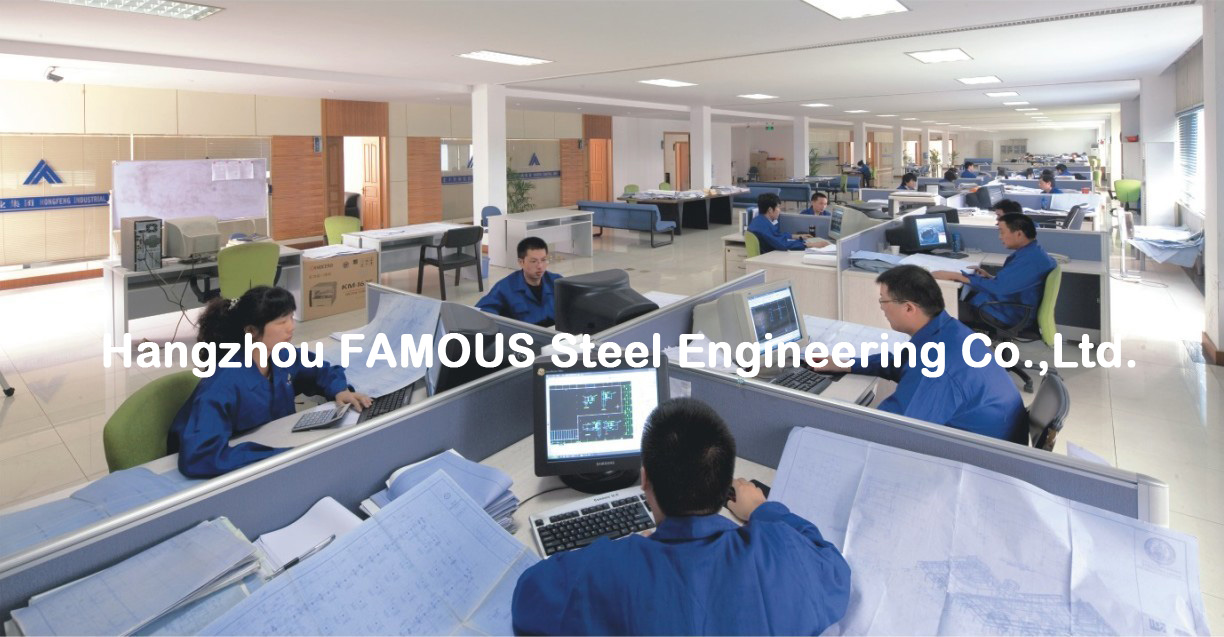 Progettazione strutturale di ingegneria d'acciaio professionale per area della costruzione del metallo