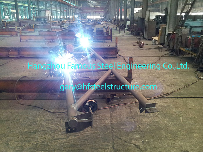 Le costruzioni d'acciaio industriali ad intelaiatura d'acciaio hanno galvanizzato i Purlins/Girts di ASTM A36