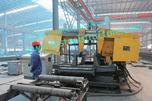 Travi d'acciaio prefabbricate industriali su misura dell'acciaio di forma delle costruzioni W