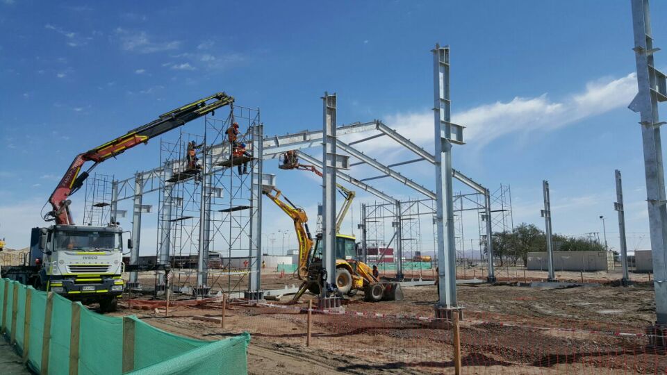 Costruzioni d'acciaio industriali per l'organizzazione dell'appaltatore del carceriere dell'installazione della costruzione di montaggio